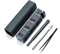 J&T-46 en 1 Tournevis de précision, embouts magnétiques, mini kit d'outils de réparation de poche pour téléphone, montre, appareil photo, ordinateur portable, console de jeu