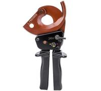 J40A Coupe-Câbles Métal Cliquet Degré Industrielle, Coupe-Fil Robuste Acier Manganèse, Ciseaux Deécapant Engrenages Multifonctionnelle, Outil Coupe Manuel pour Câble Cuivre Aluminium Jusqu 300 mm²