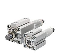 J63 Série AVCABLE CYLINDRE AIR PNEUMATIQUE DOUBLE 20/30/40/50/75/100 Cylindre compact -20-30-50-75-100 -S-b-sb,Hautes performances