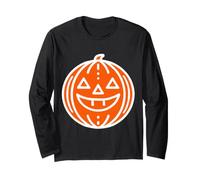 Jack-O'-Lantern Citrouille Halloween Art Graphique Manche Longue