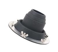 Jack pour poêle - Kit clignotant pour tuyau de toit - Clignotant pour tuyau | Silicone | Grille d'aération pour four à bois, protection contre les brûlures pour flexible de cric de toit de tente
