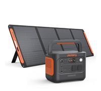 Jackery E1000 v2 Station Électrique portable avec 200W Panneau Solaire | 1070Wh Batterie LiFePO4, 1500W Sortie, 6 Ports de Sortie, Générateur Solaire pour Plein Air, Camping, Urgence