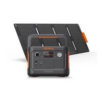 Jackery E240 v2 Générateur Électrique Portable avec 40W Panneau Solaire | 256Wh Batterie LiFeP04, 300W CA/100W USB-C Sortie, Générateur Solaire pour Plein Air,Camping,Urgence
