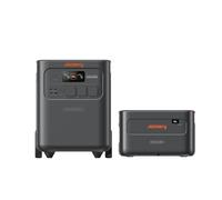 Jackery E3600Plus Station électrique avec batterie extension BP3600 7168Wh | 3600W de puissance continue, extensible à 21,5kWh, pour les coupures prolongées et les besoins élevés à domicile