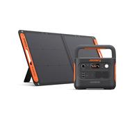 Jackery Explorer 1000 v2 Station électrique portable avec 100W Panneau Solaire, 1070Wh Batterie LFP, 1500W CA/100W USB-C Sortie, Charge Complète Rapide 1H via APP pour Plein Air,Camping-car,Urgence