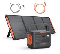 Jackery Explorer 1000 v2 Station électrique portable avec 200W Panneau Solaire et Câble Set, 1070Wh Batterie LFP, 1500W CA/100W USB-C Sortie pour camping, camping-car et secours