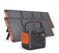 Jackery Explorer 2000v2 Générateur Solaire Portable avec 2x200W Panneau Solaire, 2042Wh/2200W LiFePO4 Batterie (Max 4400W), Charge Rapide USB-C & UPS 20ms pour Camping, Camping-cars, Plein Air