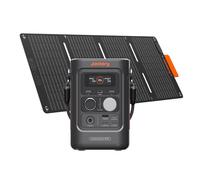 Jackery Explorer 300D Générateur Solaire Portable avec 40W Panneau Solaire, 288Wh Batterie LFP Ultra-Léger, Câble 2 en 1 pour Porter et Charger, 5 Portes USB-C/USB-A/CC 300W pour Plein Air,Télétravail