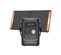 Jackery Explorer 300D Station Électrique Portable avec 100W Panneau Solaire | 288Wh Batterie LFP Ultra-Léger, Câble 2 en 1 pour Porter et Charger, 5 Portes USB-C/USB-A/CC 300W pour Plein Air,Télétravail