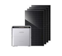 Jackery SolarVault 3 Pro Kit Solaire avec Batterie, 5,04 kWh Stockage Solaire avec BP2500 et 1800W Panneaux Solaires Bifaciaux, 4 MPPT, LFP, App