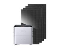 Jackery SolarVault 3 Pro Kit Solaire Balcon avec Batterie, BP2500 (2,52kWh), 4×500W Panneaux Bifaciaux Verre-Verre, 4000W 4 MPPT, Extensible 15,12kWh, Autoconsommation Plug & Play