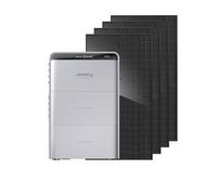 Jackery SolarVault 3 Pro Max Kit Solaire Maison avec Batterie, 2×BP2500 (5,04kWh), 4×500W Panneaux Bifaciaux Verre-Verre, 4000W 4 MPPT, Extensible 15,12kWh, Autoconsommation Plug & Play