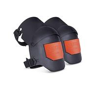 JACKSON SAFETY 95110 Universal, Grey/Orange Ultra-Flex Premium Grade protective durable comfort anti-slip Knee Pads for construction, work, gardening, flooring or DIY, grey