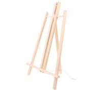 jackyee Mini Pin Chevalet De Table Trapézoïdale -50Cm en Bois Chevalet Publicité Exposition Présentoir Présentoir Peinture Stand