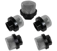 Jaclech Lot de 5 filtres d'entrée de tuyau 249691 - Filtre en maille compatible avec FinishPro ll 395/595 Airless Wagner Spraytech Titan - Pistolets à peinture