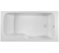Jacob Delafon – Baignoire rectangulaire Bain-douche Malice E6D146R-00 – 160 x 85 cm – Blanc – Version droite