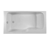 Baignoire rectangulaire Bain-Douche Malice 160x85cm Blanche Jacob Delafon E6D146L-00
