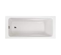 Jacob Delafon Baignoire Rectangulaire avec accoudoirs Qualis 170x70cm Blanc