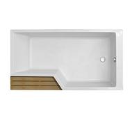 Baignoire bain douche 150 x 80 cm JACOB DELAFON Neo blanc brillant droite