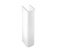 Jacob Delafon Colonne en céramique, compatible avec lavabo Struktura, Blanc