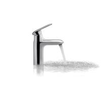 JACOB DELAFON Kumin E99983-CP Robinet mitigeur de lavabo avec fixation pour chaînette Chromé