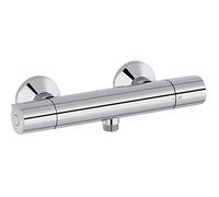JACOB DELAFON Simone E25868-CP : Robinet de douche thermostatique, finition chrome