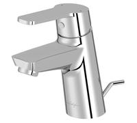 Jacob Delafon - Mitigeur lavabo Aimé E29869-CP avec vidage, chrome, économie d'eau, design moderne