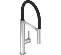 Jacob Delafon - Mitigeur d'Évier de Cuisine RAPHAEL - Douchette Extractible Magnétique 360°, avec Fonction Pause - Economies d'eau - Aérateur Anti-Calcaire - 27x5,5x59 cm - Finition Chrome - E23311-CP