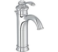 Jacob Delafon - Mitigeur lavabo réhaussé Fairfax - Design rétro - Économie d’eau - Anticalcaire - 15,5x25,6x6,4cm - Finition Chrome - E72091-CP