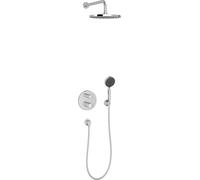 Colonne de douche encastrée thermostatique Modulo rond