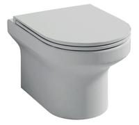 Jacob Delafon - Pack WC suspendu sans bride Elite, abattant extraplat fermeture douce, Blanc - EDX112-00