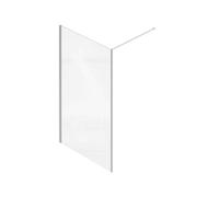 Paroi de douche à l'italienne Serenity 120 cm, Chrome