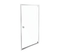 Porte de douche pivotante 100 cm - profilés chromés - Serenity JACOB DELAFON