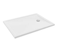 Jacob Delafon - Receveur de douche extra-plat Camille 120x90 cm, en céramique, bonde à droite, Blanc - ENP931-00