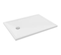 Jacob Delafon - Receveur de douche extra-plat Camille 120x90 cm, en céramique, bonde à gauche, Blanc - ENP921-00
