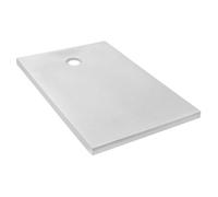 Jacob Delafon – Receveur de douche extra-plat IPSO 120×90 cm – Blanc mat, texture pierre