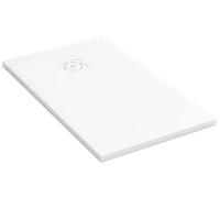 Jacob Delafon - Receveur de Douche Extraplat Struktura - 120x70 cm - Gel Coat Neoroc Ultra Résistant - Antidérapant PN24 - Surface Pierre Naturelle Antibactérienne - Blanc Gypse - E62804-SS2