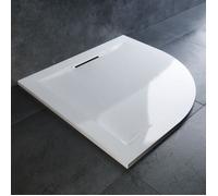 JACOB DELAFON Receveur de douche Flight Pure 1/4 de rond - 90x90 cm - Blanc brillant