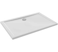Jacob Delafon Receveur Douche Extraplat Camille 120x80cm, Céramique, Blanc | Céramique recy 10%). Antidérapant PN12. Ressaut anti-débordement