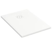 Jacob Delafon Receveur Douche Extraplat Struktura 100x70 Blanc | Neoroc antibactérien. Antidérapant PN24. Redécoupable. Adpaté PMR