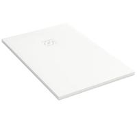Jacob Delafon Receveur Douche Extraplat Struktura 140x90 Blanc | Neoroc antibactérien. Antidérapant PN24. Redécoupable. Adpaté PMR