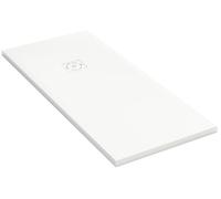 Jacob Delafon Receveur Douche Extraplat Struktura 160x70 Blanc | Neoroc antibactérien. Antidérapant PN24. Redécoupable. Adpaté PMR