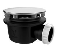 Jacob Delafon - Remplacement E78168-CP : bonde compatible receveurs Flight Low, Ipso, Gaspard - E78171-CP