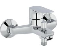 JACOB DELAFON : Robinet mélangeur à levier unique pour salle de bain et douche, finition chrome, modèle automatique