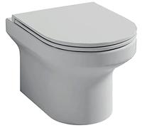 Jacob Delafon - Pack WC suspendu sans bride Elite, abattant extraplat fermeture douce, Blanc - EDX112-00