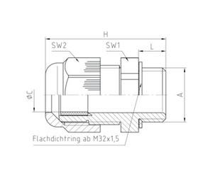 jacob Jacob Raccord de câble Perfect 5016M20PA08/7035 RAL7035 plastique métrique Quantité:50