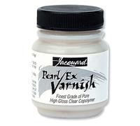 Jacquard Produits Transparent - Pearl Ex Vernis, Acrylique, Multicolore