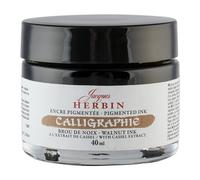 Jacques Herbin 11300T - Encre de calligraphie - Brou de noix 40ml