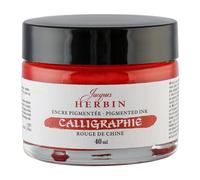 Jacques Herbin 11327T - Encre de calligraphie - rouge de Chine 40ml