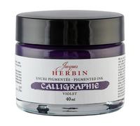 Jacques Herbin 11377T - Encre de calligraphie - violet 40ml